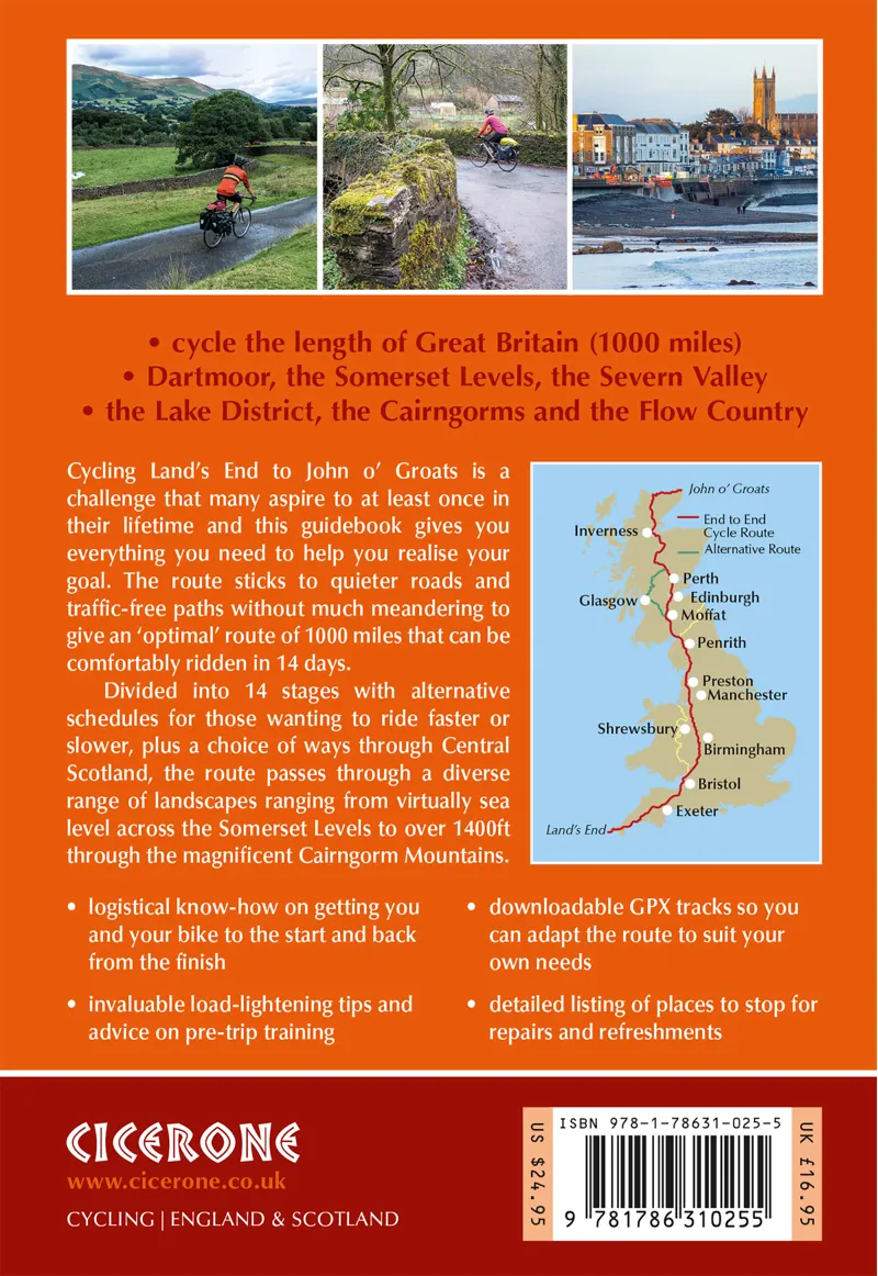 Cicerone - Cycling Land's End To John O'Groats - Richard Barrett-1